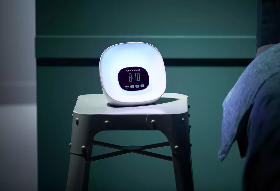 De eigenschappen van wake-up light Smart 