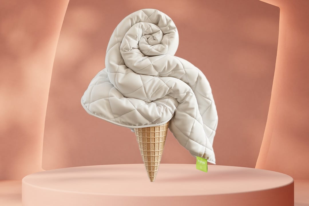 Blijft fris met verkoelend beddengoed